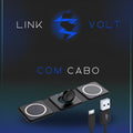 Carregador 3 em 1 Dobrável - LinkVolt