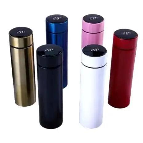 Garrafa térmica de Inox, sensor de temperatura digital inteligente