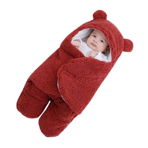 Cobertor com Capuz para Bebê
