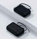 Carregador Portátil Power Bank Energia Solar 10.000 mah