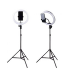 Ring Light Completo Iluminador Portátil 10 polegadas + Tripé 2 Metros