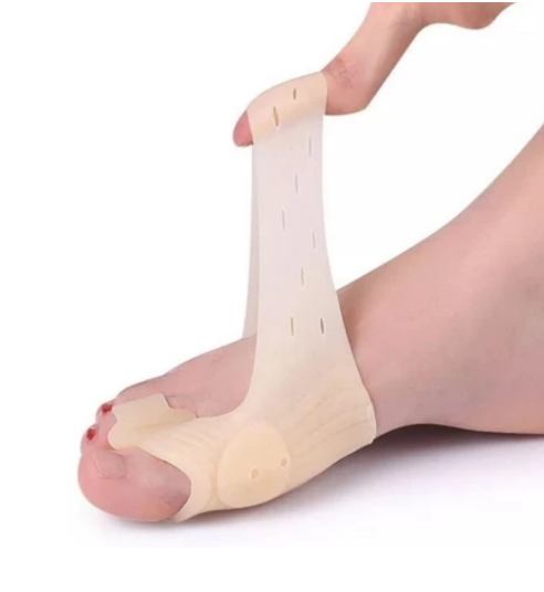 Par de Corretor Protetor de Joanete Terapia Magnética Alívio de Dores nos Pés e Dedão