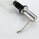 Dispenser Dosador Em Aço Inox Escovado 350ml