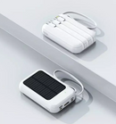 Carregador Portátil Power Bank Energia Solar 10.000 mah