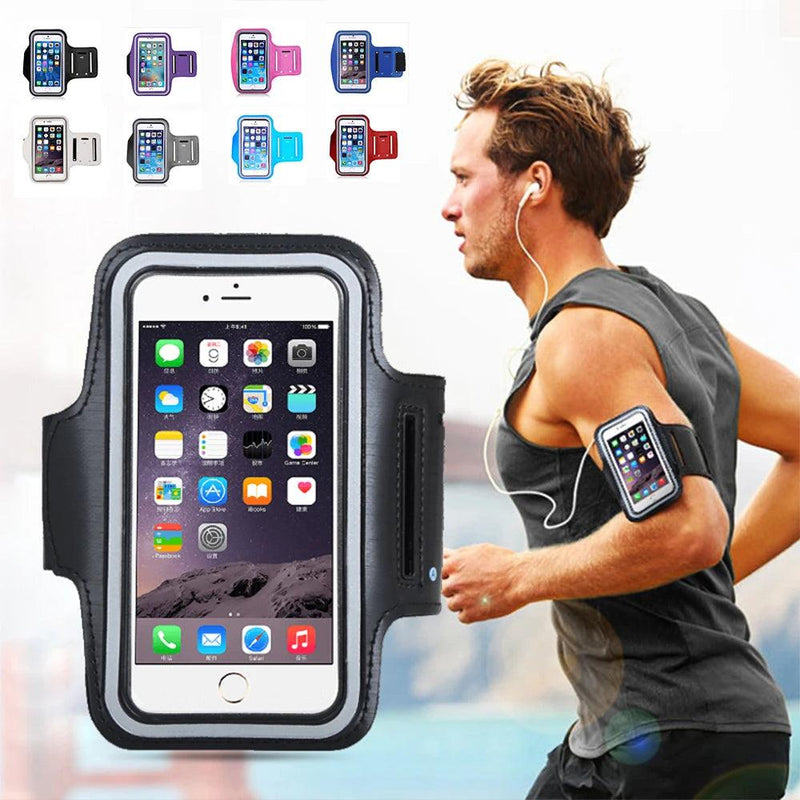 Braçadeiras Esportes e Fitness Acessórios de Corrida para Smartphone de 4,5-6 Polegadas