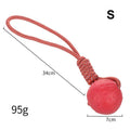 Dog Toy Bola de borracha Brinquedo de bola resistente a mordidas