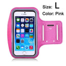 Braçadeiras Esportes e Fitness Acessórios de Corrida para Smartphone de 4,5-6 Polegadas