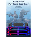 Caixinha de Som com LED RGB para PC Gamer Notebook TV Smart