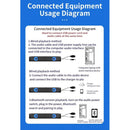 Caixinha de Som com LED RGB para PC Gamer Notebook TV Smart