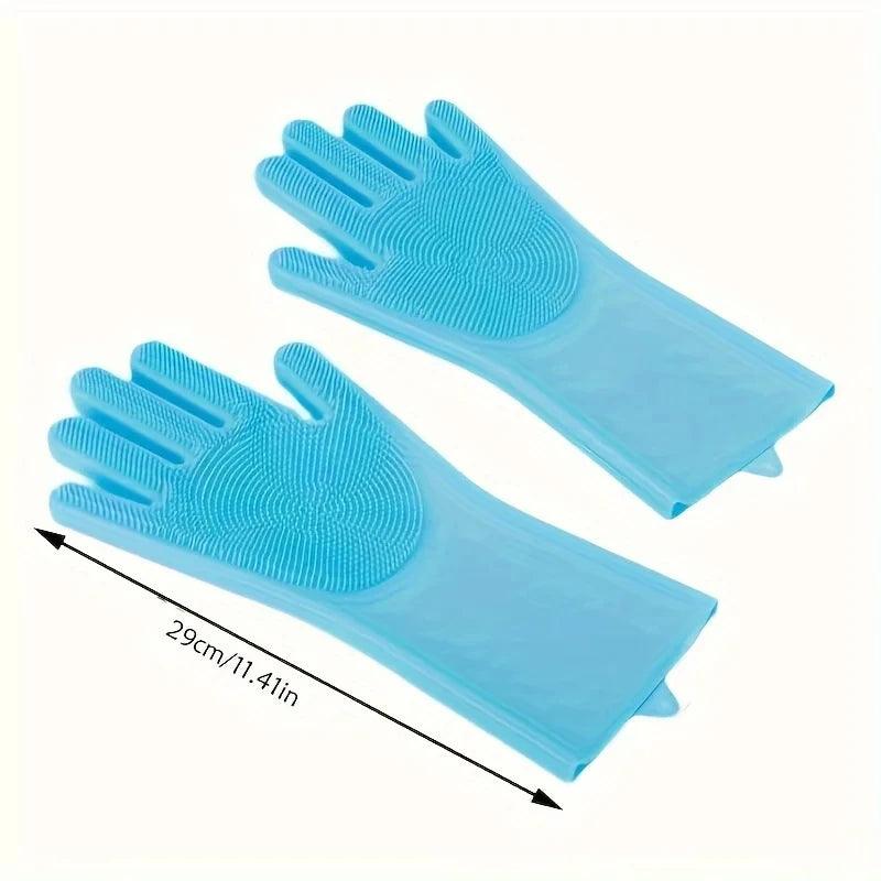 Luvas de limpeza para animais de estimação Cão Gato Banho