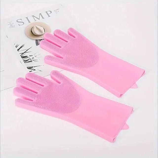 Luvas de limpeza para animais de estimação Cão Gato Banho