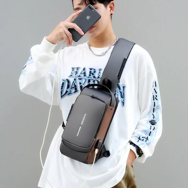 Bolsa anti-roubo - USB - Sling